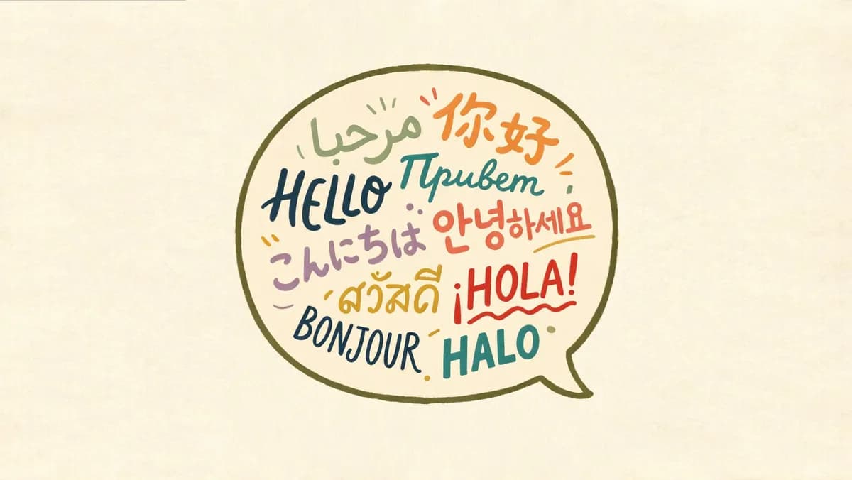 Official multilingual generation sample (Volcano Engine Ark).