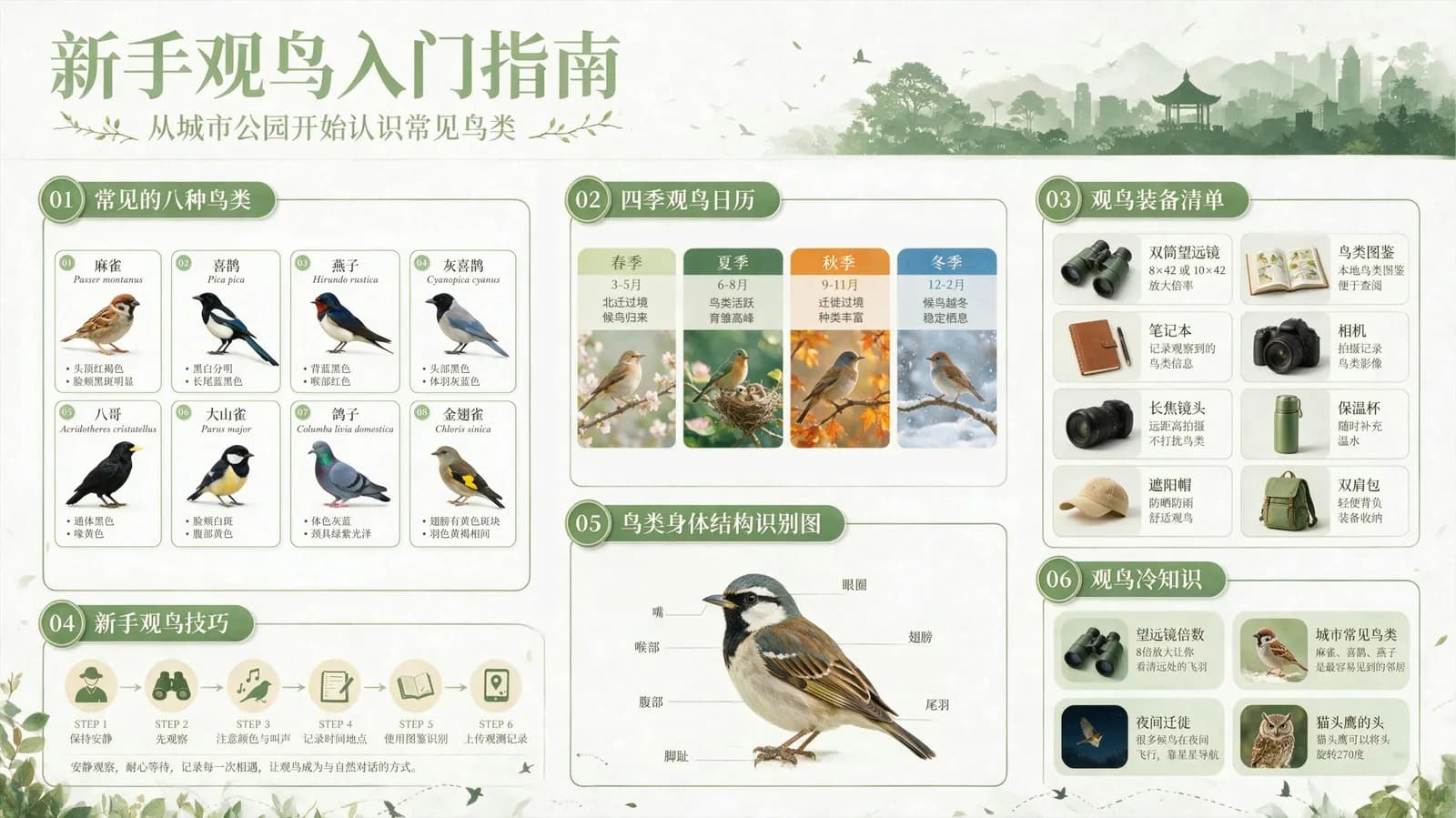 Field guide with accurate details