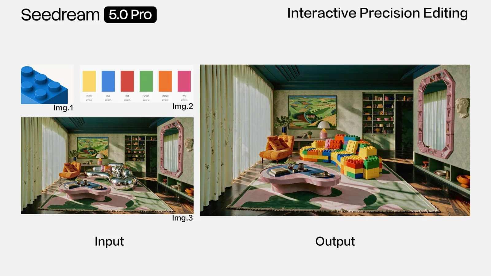 Material and color swap from references
